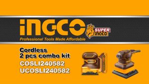 INGCO Cordless 2pcs Combo Kit COSLI240582 • Tm ss