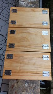 Papan cetakan risol dadar gulung kayu engsel stainless