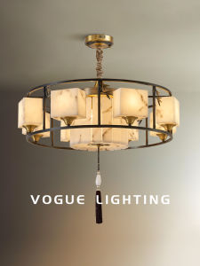 VOGUE | Atmospheric Chinese Style Copper Chandelier