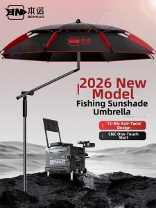 BENNUO | Fishing Umbrella with Mech Arm Crutch Sun Shade