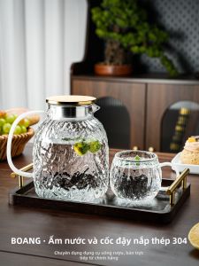 BOANG | Bộ Bình Nước Thủy Tinh Đẹp Dung Lượng Lớn
