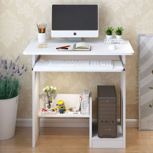 Cross-Border Computer Desk Desktop Small Apartment Home Bedroom Desk with Keyboard Drawing Writing Study Dormitory Simple Modern