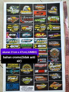 STIKER SOUND | STIKER AUDIO | STIKER SOUNDSYSTEM | STIKER PACK | STIKER 1 LEMBAR | STIKER CROMO
