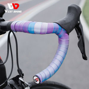 WEST BIKING Bicycle Handlebar Tape Anti-slip Shock Absorption EVA Handle Bar Colorful Comfortable Ultralight  Bike Parts and Accessories