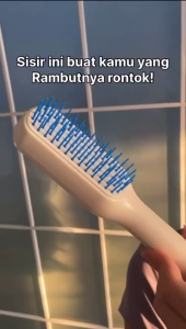 [BISA COD] SISIR ANTI KUSUT MAGIC COMB / SISIR TELESKOPIK BISA DITARIK / SISIR ANTISTATIS ANTI RONTOK / SISIR TARIK AJAIB