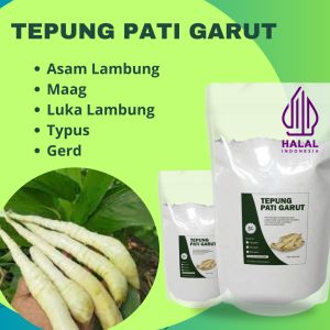 Tepung Pati garut Asam lambung Pati angkrik Pati irut Asli Berkualitas