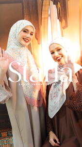 SQUARE SCARF PRINTED SIZE 45"  HIJABS BY HANAMI BATCH02