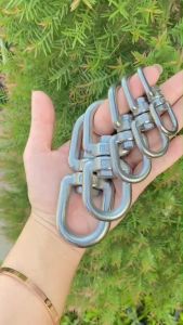 TCT-ห่วงคลาย ห่วงหมุน ลูกหมุนสแตนเลส 304 แบบ OO M4-M10