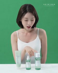 SKIN1004 Madagascar Centella Tea-Trica Relief Ampoule 100ml | Purifying Toner 210ml | BHA Foam 125ml | B5 Cream 75ml