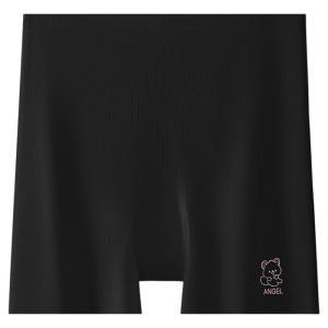 Miiow | Girls Safety Pants Ice Silk Flat Angle Underwear Thin Summer Bottoming Shorts Anti Exposure Two In One Baby Briefs Inner Pants