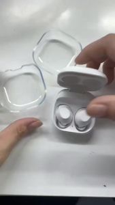 Earphone case for Samsung Galaxy Buds Live 2 Pro 2 FE transparent Case TPU Simple Headphone accessories