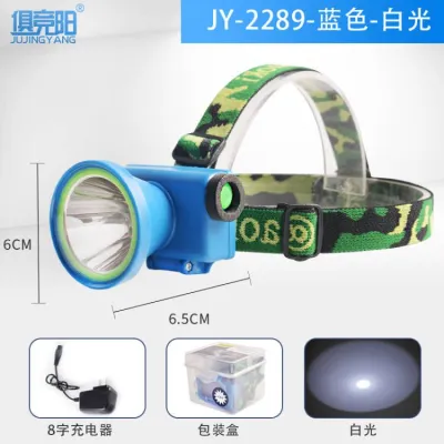 JUJINGYANG | Đèn Đeo Đầu Lặn Ánh Sáng Vàng Chói Chống Nước Bền Lâu