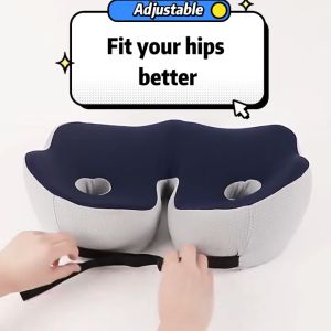 Ergonomic Hip Support Cushion for Pregnancy and Office Seating - Breathable Fabric Hypoallergenic Easy-Clean