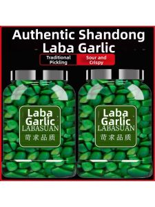Sugar Vinegar Marinated Garlic Heads Delicacy