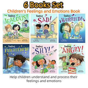 Childrens Feelings and Emotions English Story Book Early Education Learning Gift For Kids