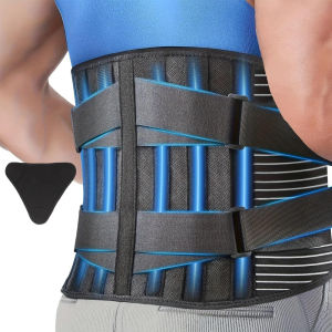 1PCS Lumbar Support Belt for Men & Women - Orthopedic Back Brace for Scoliosis Herniated Disc Workout Posture Correction Pai