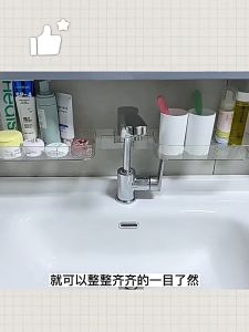 Bathroom Rack Wall Mount Corner Shelf Rak Bilik Mandi Hanging Storage Rack Foldable Kitchen Shelving Storage Rack免打孔浴室置物架