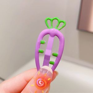 Handmade Candy Colored Night Stall DIY Hair Clips Creamy Glue Card Multi-Dopamine Hairpins Specialized Accessories