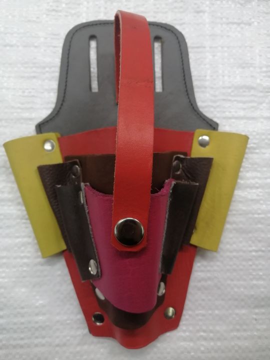 BIG LEATHER HOLSTER TOOLS ELECTRICAL MAINTENANCE CARPENTER TOOLS HOLDER ...
