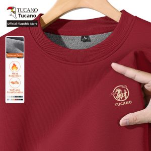 TUCANO | Winter Red Warm Hoodie Male Horse Year Auspicious