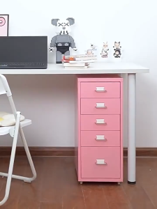 Mitsuchi 3 Tiers Metal Bedroom Bedside Cabinet Office under-desk Filing Cabinet Storage Cabinet