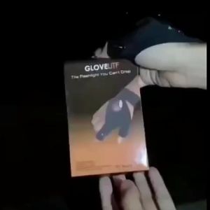 LED Half Finger Glove for Men Women Outdoor Waterproof Night Fishing Bait Cycling Running Flashlight Durable Fingerless Gloves