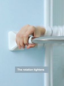 SPACEMADER No Punch Telescopic Clothes Adjustable Stainless Shower Curtain Rod Support Rod Indoor Outdoor