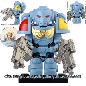 Đồ Chơi Tượng Chiến Binh Space Wolves Tương Thích Warhammer 40k