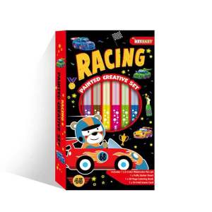 Kids travel friendly Coloring book set Ocean Unicorn Racing Dinosaur Mermaid Space activity book set birthday goodie bag Children’s Day gift