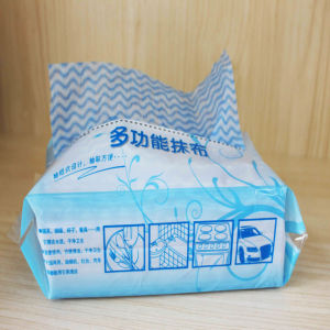Kitchen Disposable No-Wash Cloth Absorbent Oil-Resistant Dishcloth Tearable Non-Woven Cleaning Towel 80 Tearable