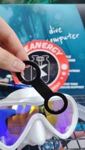 Snorkel Holder Universal for Scuba Mask Diving Mask Snorkeling Mask Seanergy Scuba