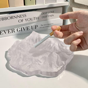 Iceberg Ashtray Normcore Ins For Home Living Room Office Creative Trendy Scandinavian Affordable Luxury Snow Mountain Decoration