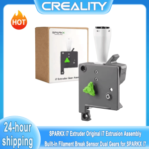 Creality | Creality SPARKX I7 Extruder Original I7 Extrusion Assembly Built-in Filament Break Sensor Dual Gears for SPARKX I7 3D Printer