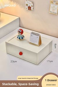 WEIAI | Childs Hair Accessory Storage Box with Clips and Hair Ties
