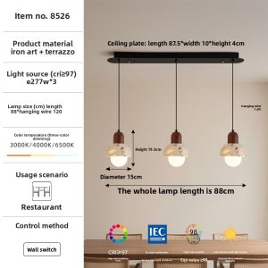 FANCY LAMP CLUB | Atmospheric Eye-Protection Pendant Light