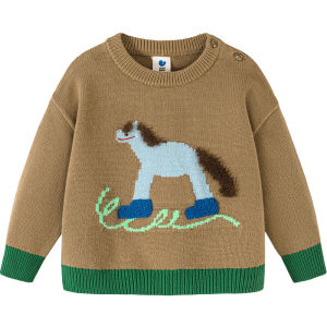 MINI BALA | Áo Sweater Đỏ Cho Bé Ngày Tết