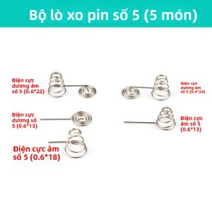 Móc Pin Bút Chì Điện 7 Chiếc 5 Chiếc Lò Xo Kim Loại Lõi Điện Đồ Chơi Bảng Mạch Điện Đèn Pin Lắp Ráp Đồ Chơi