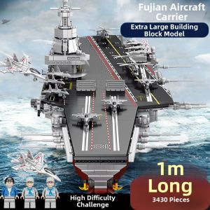 Fujian Aircraft Carrier Construction Block Toy