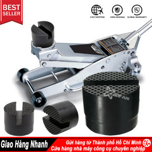 Xe jack cao su Pad xe rãnh nâng Jack đứng miếng đệm cao su sàn Adapter khung đường sắt Pinch nâng phổ công cụ sửa chữa