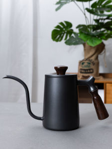 Koonan Hand Wash Pot Small Mini-Portable Coffee Pot Long Mouth Narrow-Mouth Pot Stainless Steel Hanging Ear Coffee Injection Water Kettle