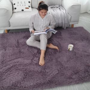 Xinxiangrui | Customizable Nordic Style Furry Rug for Bedroom and Living Room