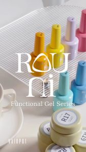 [Vainpot-SG] ROU NI Function UV Gel Polish - Salon Professional - PH Bonder Base Coat / Gloss/ Matte Top Coat