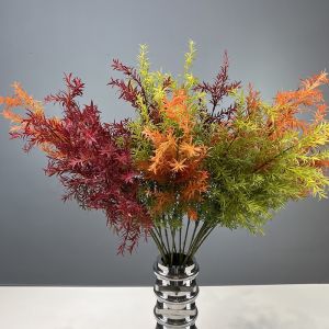 Home Decorative Faux Green Plant Tianmen Winter Engineering Pot Landscape Sample Wedding Decoration Myrtle Grass Goldfish