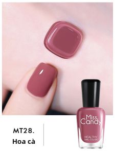 Miss Candy | Sơn Móng Tay Bóc Dễ Drying Nhanh Dài Lâu 15ml