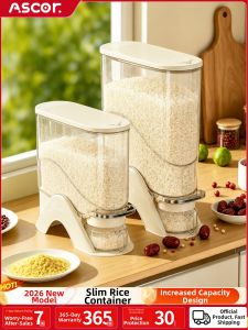 ASCOR | Anti-Insect Anti-Moisture Press-Type Rice Storage Bin