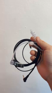Tube Earpiece Headset Mic PTT (2.5mm) for Motorola Talkabout Radio TLKR T80 T60 T5 T7 MR350R MD200