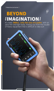 FNIRSI DSO510ออสซิลโลสโคปแบบดิจิตอลแบบ2 IN 1แบบพกพาเครื่องกําเนิดสัญญาณ48MS/S Oscilloscope เครื่องมือซ่อมไฟฟ้าแบนด์วิธ10MHz