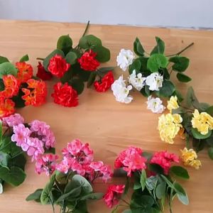 Artificial Flowers Bouquet 36CM Fake Flower for Home Room Decor Garden Wedding Decoration Table Vase Party Supplies Ornament