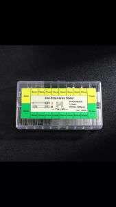300 Chiếc Dây Đồng Hồ Bằng Thép Không Gỉ Dây Đeo Vòng Tay Ống Ma Sát Thanh Liên Kết Chân 0.9/1.0/1.2 Mm Sửa Chữa Đồng Hồ Phụ Kiện Thay Thế