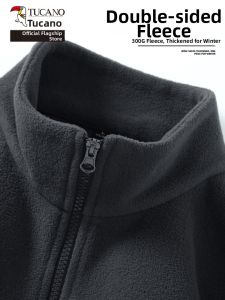 TUCANO | Reversible Polar Fleece Mens Softshell Jacket